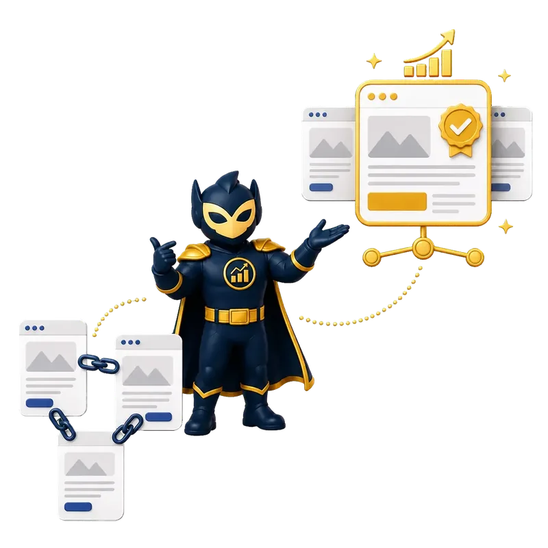 Mascot Omni menjelaskan perbedaan authority backlink media nasional dan guest post